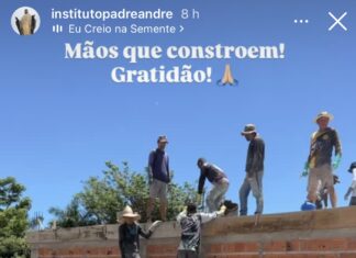 Por Luciano Pedreiro – Mutirão do Instituto Padre André.